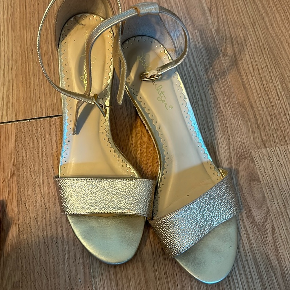 Lilly Pulitzer wedges size 9